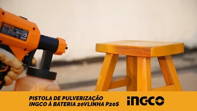 CSGLI2001 PISTOLA DE PINTURA INGCO À BATERIA ÍON-LÍTIO 20V смотреть онлайн