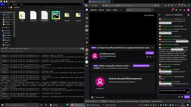 Bot Twitch Directos Demostracion con Python смотреть онлайн