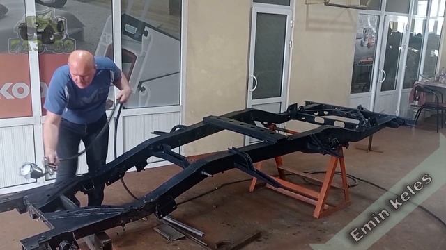 Газ 69а,1967 года выпуска, полная реставрация кузова. Gaz 69a, Model, Complete Bodywork Restoration