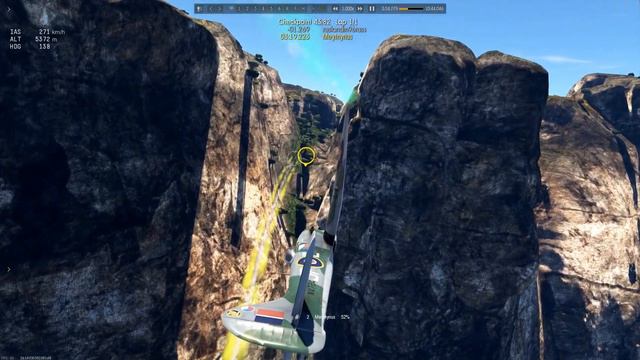 New Air Racing Map | FIRST, NO CRASH | Guiana Highlands | War Thunder | by Meytny | PC 1080p60 смотреть онлайн