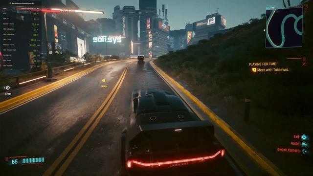 Cyberpunk 2077 Overdrive Mode RTX 4070 Ti Performance on High Settings смотреть онлайн