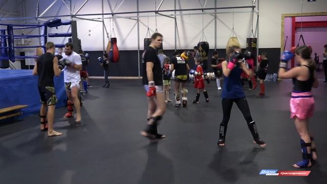 Мастер-класс по технике ударов прошёл в Красноармейске смотреть онлайн