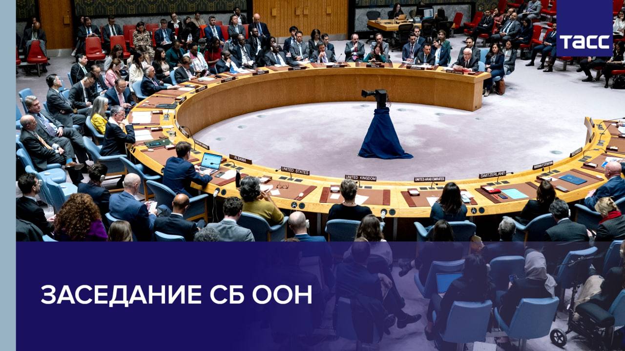 Заседание СБ ООН