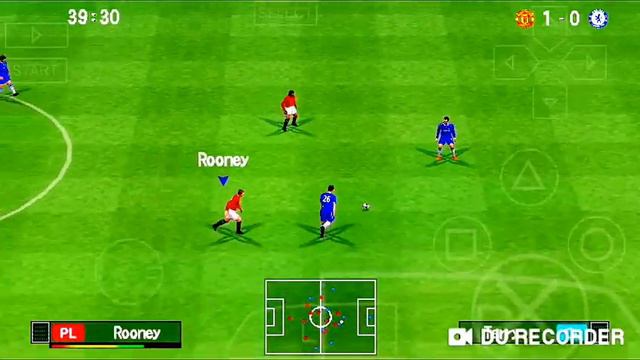 Pes 2009 ppsspp gameplay Manchester United x Chelsea #pesppsspp смотреть онлайн