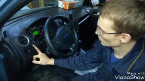 Установка сигнализации с автозапуском Starline A93 2can2lin на Ford fusion