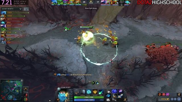 Abed [Storm Spirit] TOP MMR SEA Destroy Pub Game 7.21 Dota 2 смотреть онлайн