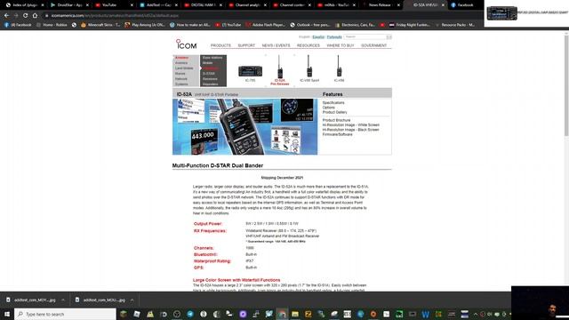 ICOM ID-52A-USA SHIPPING ANNOUNCED DECEMBER 2021 смотреть онлайн