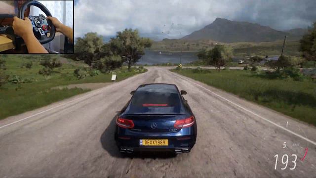 Mercedes-AMG C63 S Coupe | Forza Horizon 5 | Logitech G29 gameaplay | Dexy Studio смотреть онлайн