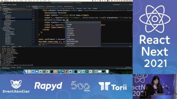 Keren Kenzi - Get your forms hooked with react-hook-form | ReactNext 2021