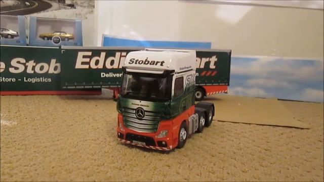 Corgi Diecast Review - Eddie Stobart, Mercedes Benz Actros MP4 - *exclusive review* смотреть онлайн