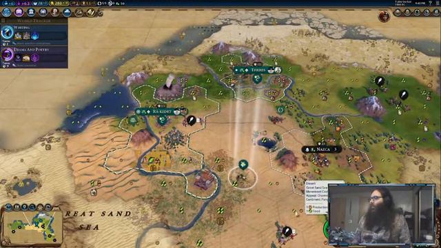 Whatever Wednesday: Checking out new leaders from Feb Civ 6 leader pass. Come Join смотреть онлайн