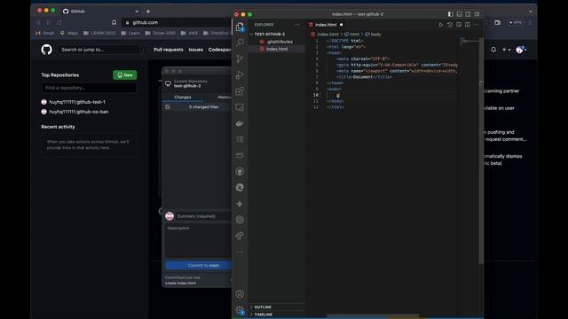 Đẩy code lên github sử dụng github desktop смотреть онлайн