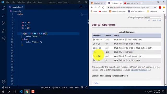 PHP Logical Operators Bangla Tutorial | PHP and MySQL full Course | part-12 смотреть онлайн