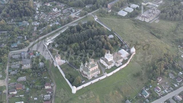 D-Log. Pereslavl-Zalessky, Russia. The Dormition Goritsky Monastery is a former Orthodox monastery. смотреть онлайн
