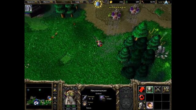 Warcraft Reign Of Chaos - Undead #4 - Key Of The Three Moons - Walkthrough!