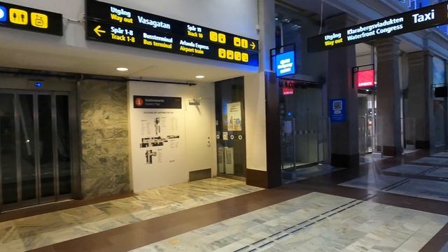 STOCKHOLM WALK 4K: Stockholm Central Station (Stockholms Centralstation)