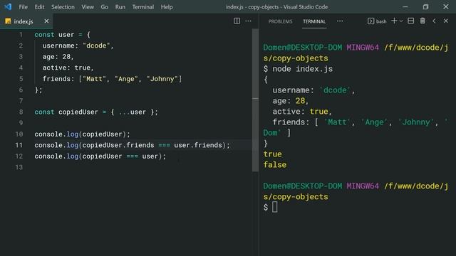 3 Ways To Copy Objects in JavaScript (Spread, Assign & JSON) смотреть онлайн