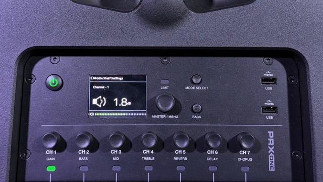 JBL PRX One  - Setup And Operation