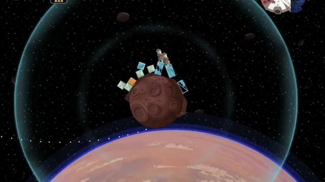 Angry Birds Star Wars 1 27 Tatooine Millennium Falcon Gold Medal смотреть онлайн