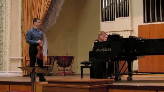 Анри Вьетан Концерт для скрипки с оркестром часть 3 смотреть онлайн