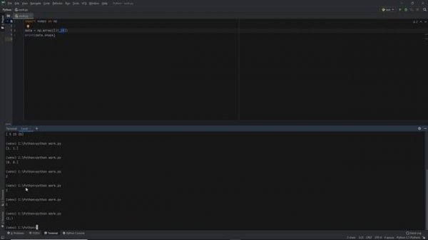 Матрицы в Python