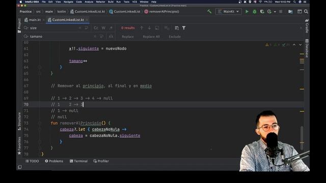 Remover elementos Linked List (Lista Enlazada) parte 1 смотреть онлайн