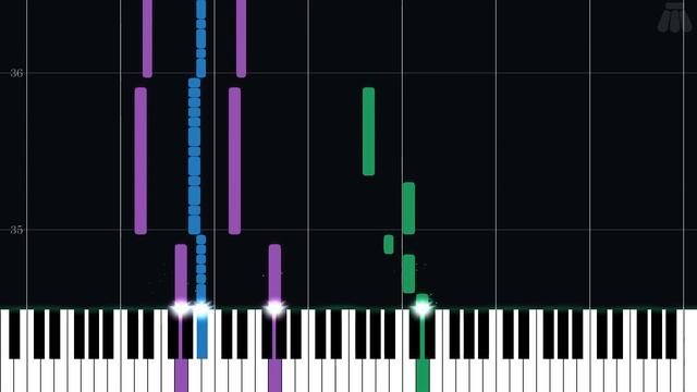 Intro - Mega Man Zero 2 - Intermediate Piano Tutorial смотреть онлайн