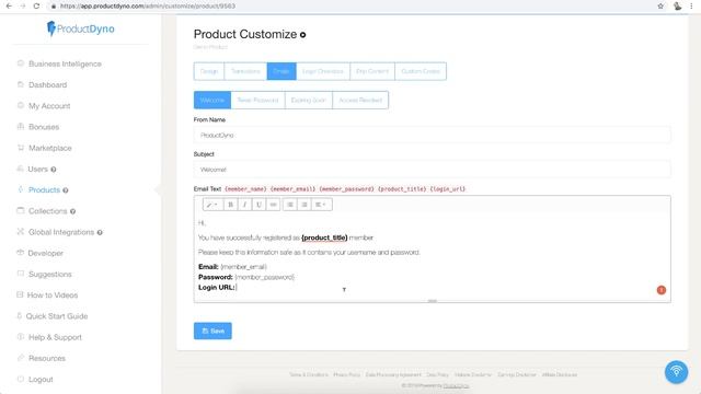 ProductDyno Wordpress Plugin - Customize Emails & Login Page смотреть онлайн
