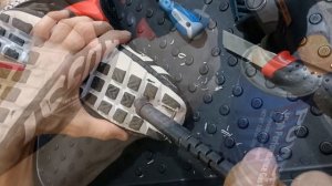 Ремонт сломанного носка, лыжного ботинка