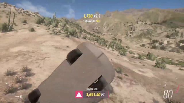 Forza Horizon 5 Event Horizon Danger Sign World Record смотреть онлайн