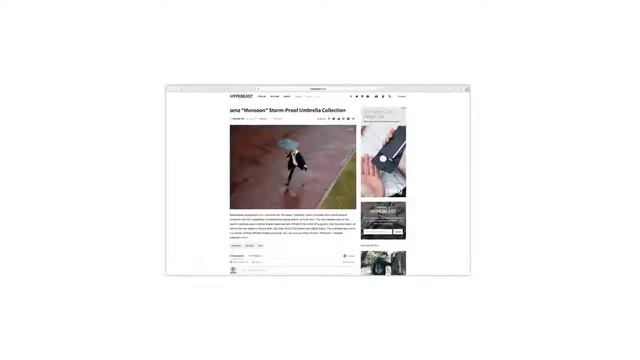 Новая коллекция зонтов Senz 2017 (Fashion зонт) смотреть онлайн