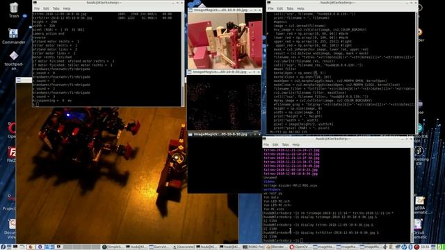 fischertechnik TXT controller : Mirft2 #128 - Connection, ROBOPro, OpenCV, HSV, object, jpeg, more смотреть онлайн