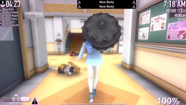 Play as Aina! - Yandere Simulator смотреть онлайн