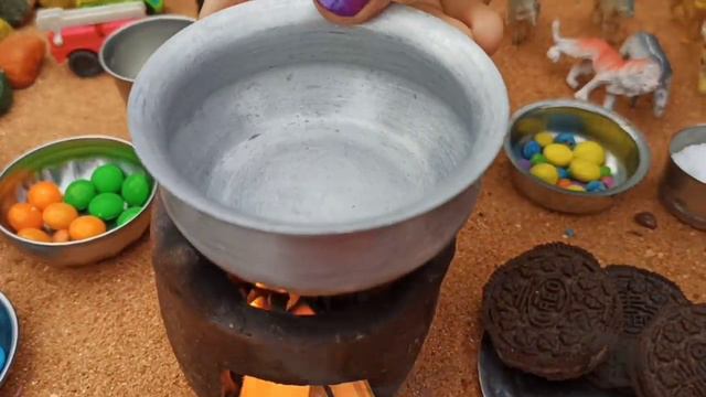 Oreo Cake In Pressure Cooker | Mini Cooking | Dairy Milk Chocolate Cake Recipe | Chocolate Oreo Cak смотреть онлайн