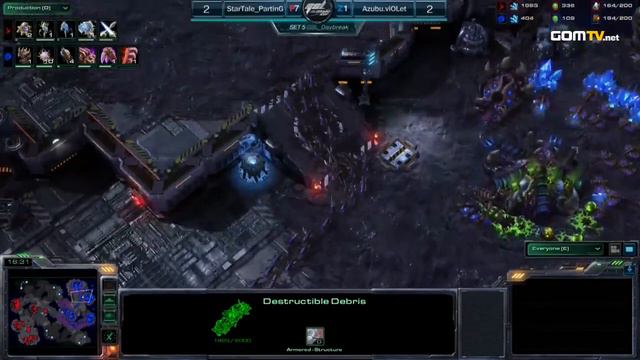 PartinG vs viOLet (PvZ) Set 5 2012 GSL Blizzard Cup - Starcraft 2 смотреть онлайн