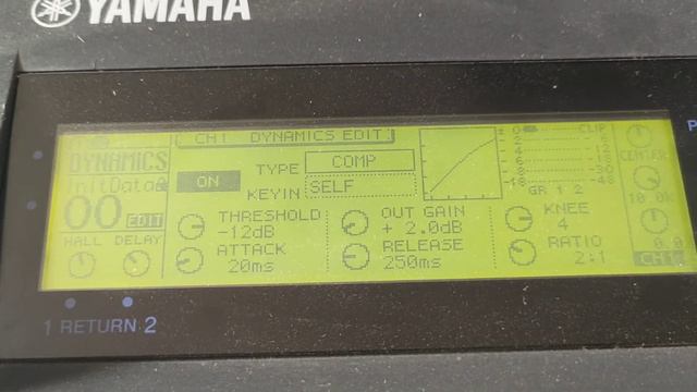 Chỉnh compressor cho yamaha 01V смотреть онлайн