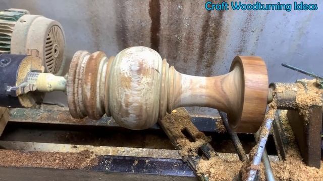 Amazing Craft Woodturning Ideas - Beautiful Products Design With Black Acacia Wood On Lathe