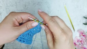 ЛЕТНИЕ АЖУРНЫЕ НОСОЧКИ НА ДВУХ СПИЦАХ. ?НОСКИ ИЗ ПОЛУХЛОПКОВОЙ ПРЯЖИ  YarnArt Jeans.