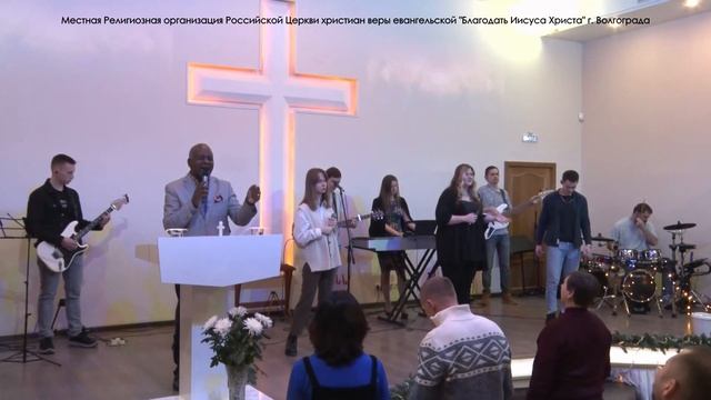 "Я знаю, в Кого уверовал" - ПРОПОВЕДУЕТ ЕПИСКОП СИМОН МИЛОНГО 19/12/21 смотреть онлайн