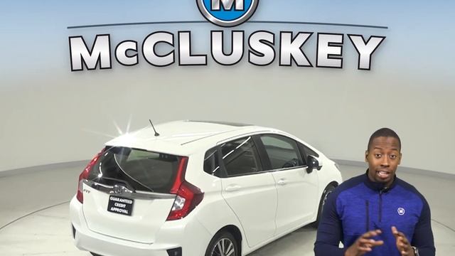 G18424NA Used 2016 Honda Fit EX FWD 4D Hatchback White Test Drive, Review, For Sale - смотреть онлайн