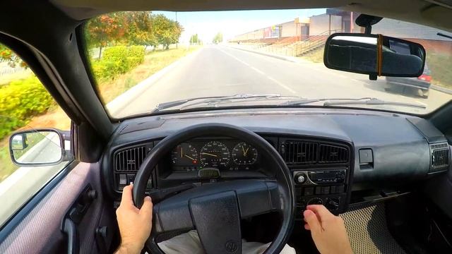 1992 VOLKSWAGEN PASSAT - POV Test Drive смотреть онлайн