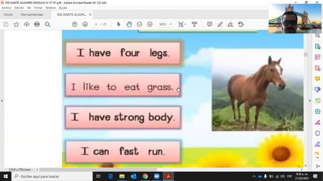 CLASE VIRTUAL INGLÉS 8 y 9 CICLO IV смотреть онлайн
