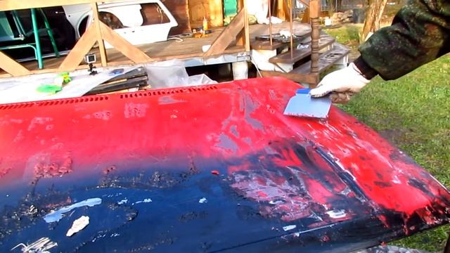 Как покрыть автомобиль искусственной ржавчиной. Рэт лук