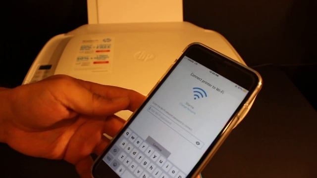 HP DeskJet 3636 WiFi SetUp, Connect to Home or Office WiFi Network !! смотреть онлайн