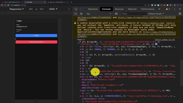 Google login Ionic 5 Firebase - Login Email y contraseña смотреть онлайн