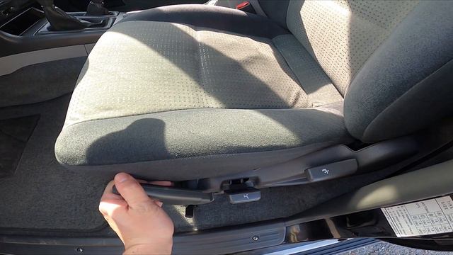 How to Change Seat Position in Mitsubishi Pajero III ( 2000 – 2006 ) - Adjust Seat Position смотреть онлайн