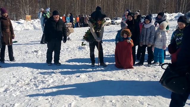 Масленица 2019 (прыжки в мешке) смотреть онлайн