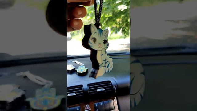 Ароматизатор в машину из дерева, дизайн 