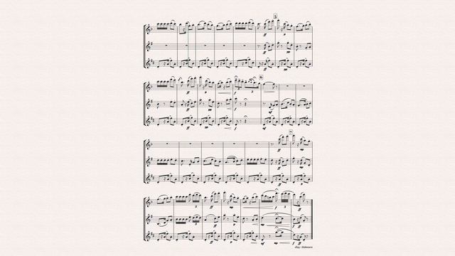Habanera for Flute/Clarinet/Sax Trio Sheet Music смотреть онлайн