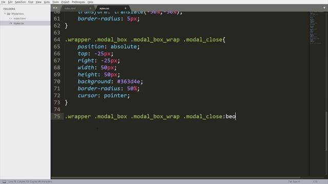 How to create the Modal Box Using HTML CSS and Jquery - CSS Popup Box смотреть онлайн
